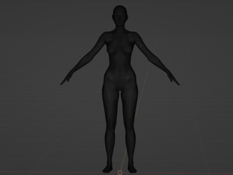 Charlize Theron 3D Model