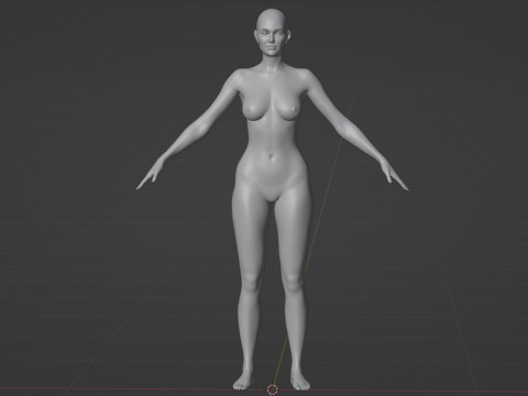 Charlize Theron 3D Model