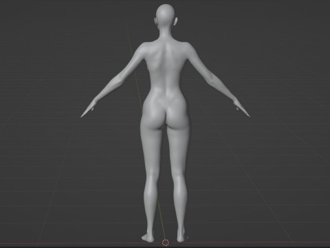 Charlize Theron 3D Model