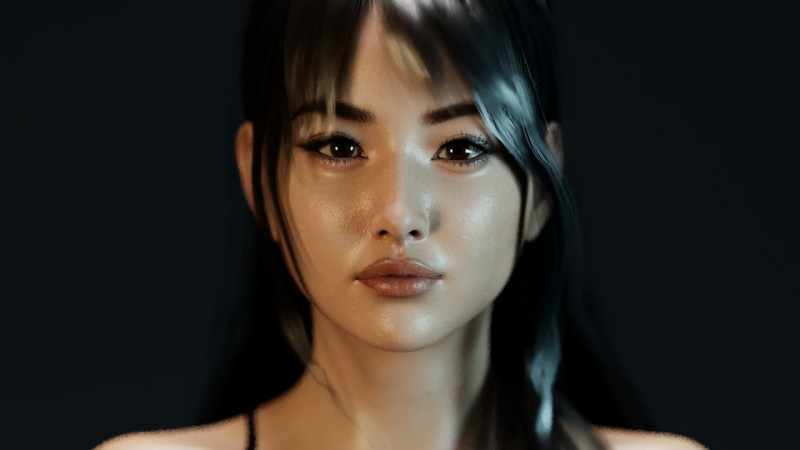 Huh Yun-jin 3D Модель .c4d .max .obj .3ds .fbx .stl .blend