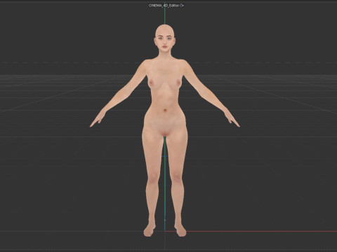 Huh Yun-jin 3D Модель