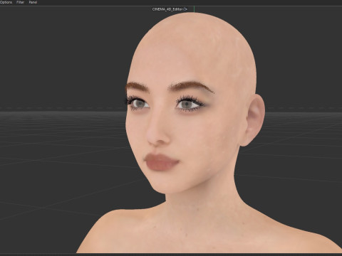 Huh Yun-jin 3D Модель