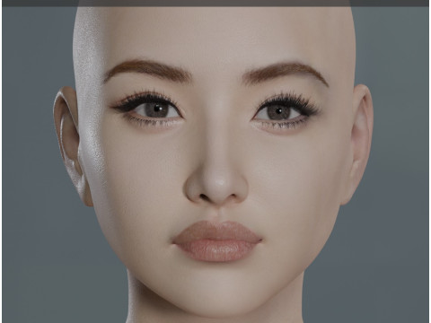 Huh Yun-jin 3D Модель