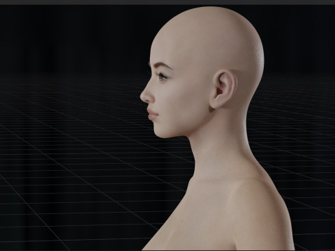 Huh Yun-jin 3D Модель
