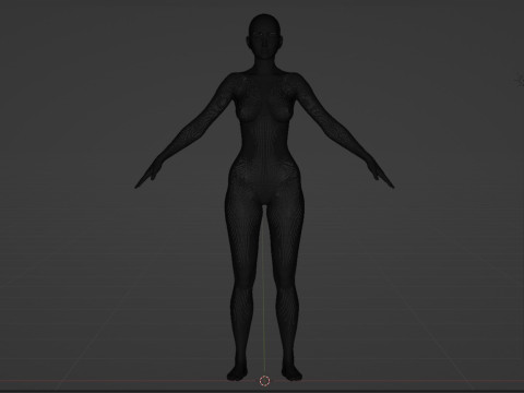 Huh Yun-jin 3D Модель