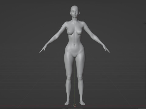 Huh Yun-jin 3D Модель