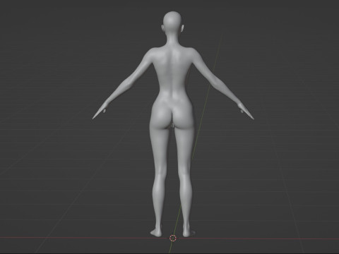 Zoe Saldana 3D Model