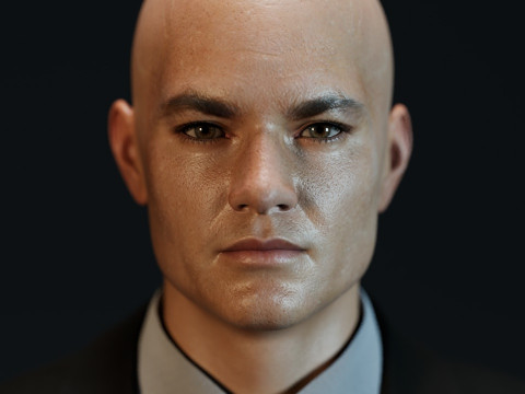 Hitman Agent 47 3D-Modell