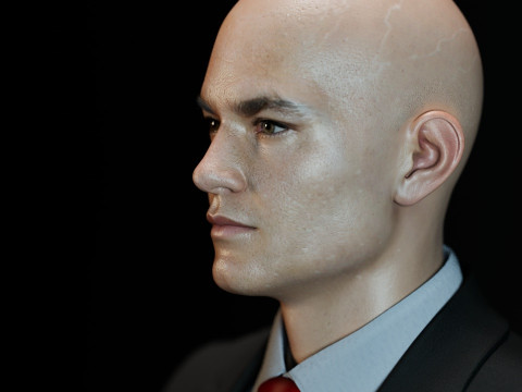 Hitman Agent 47 3D-Modell