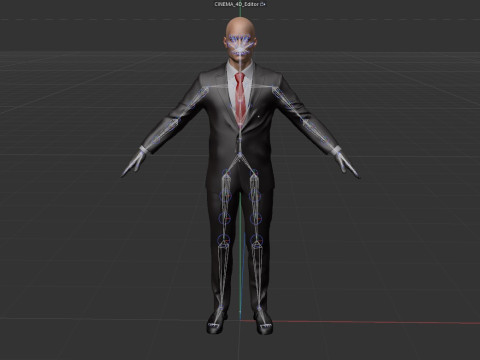 Hitman Agent 47 3D-Modell