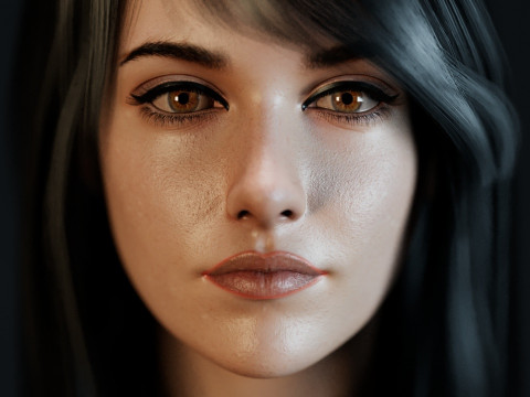 Sasha Holland Shirogane Modèle 3D