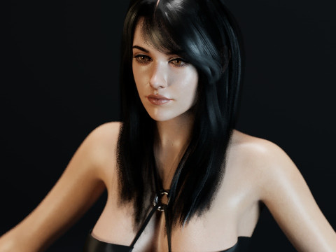 Sasha Holland Shirogane Modèle 3D