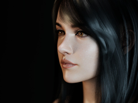 Sasha Holland Shirogane Modèle 3D