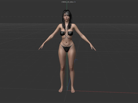 Sasha Holland Shirogane Modèle 3D