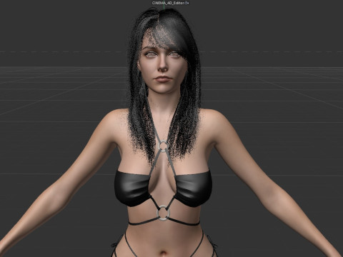 Sasha Holland Shirogane Modèle 3D