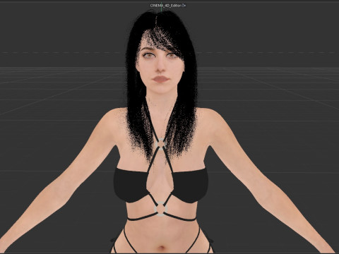 Sasha Holland Shirogane Modèle 3D
