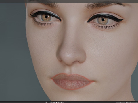Sasha Holland Shirogane Modèle 3D
