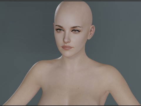 Sasha Holland Shirogane Modèle 3D