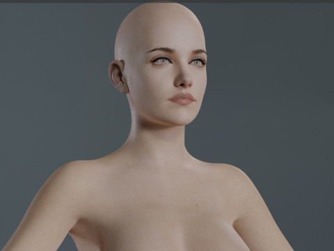 Sasha Holland Shirogane Modèle 3D