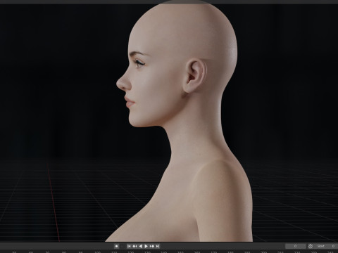 Sasha Holland Shirogane Modèle 3D
