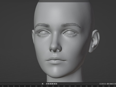 Sasha Holland Shirogane Modèle 3D