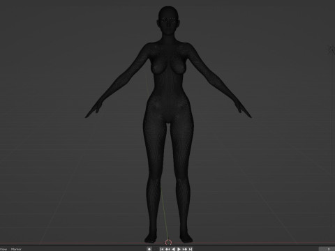 Sasha Holland Shirogane Modèle 3D