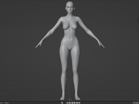 Sasha Holland Shirogane Modèle 3D