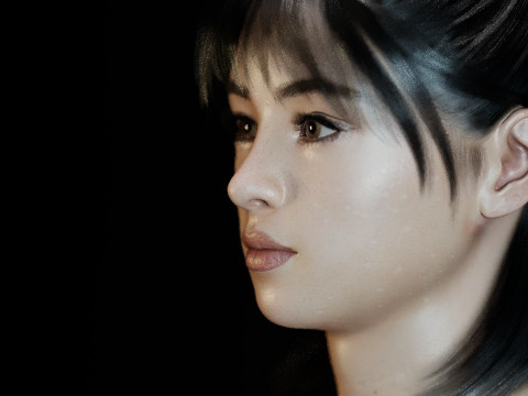 Suzu Hirose Model 3D