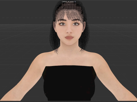 Suzu Hirose Model 3D