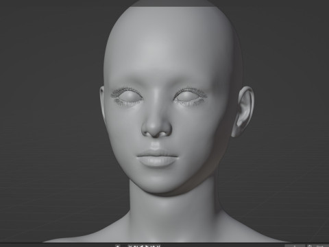 Suzu Hirose Model 3D