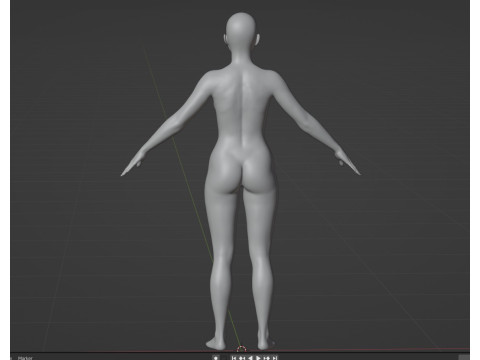 Suzu Hirose Model 3D
