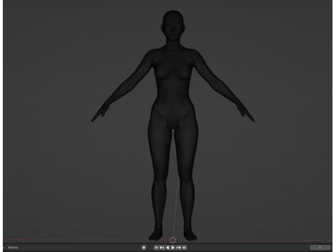 Suzu Hirose Model 3D