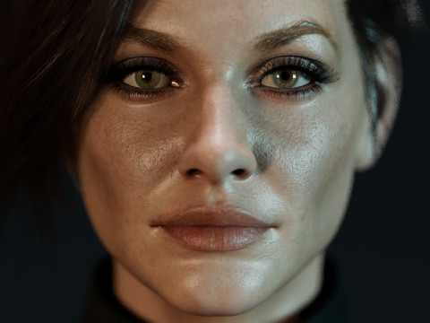 Evangeline lilly Modèle 3D