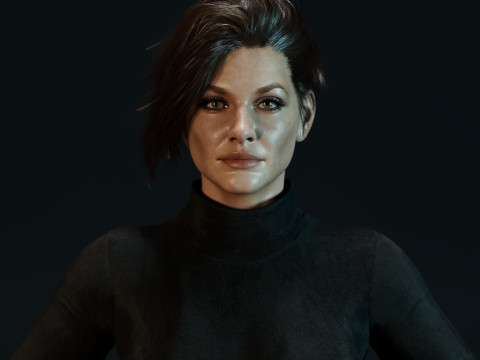 Evangeline lilly Modèle 3D