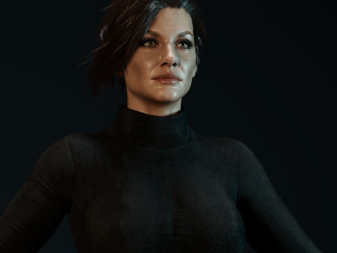Evangeline lilly Modèle 3D