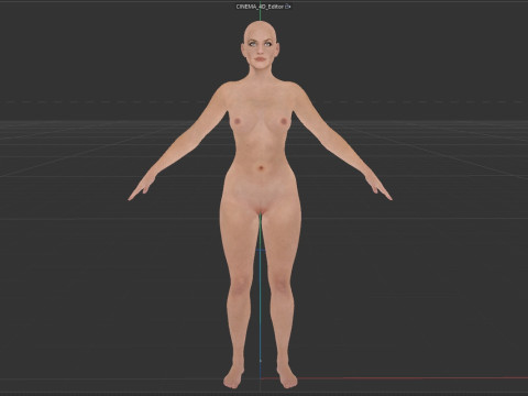 Evangeline lilly Modèle 3D