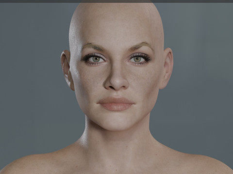 Evangeline lilly Modèle 3D