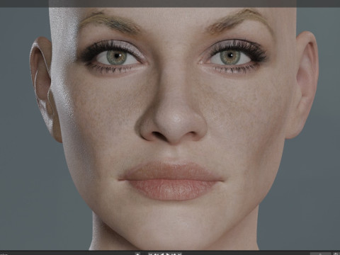 Evangeline lilly Modèle 3D