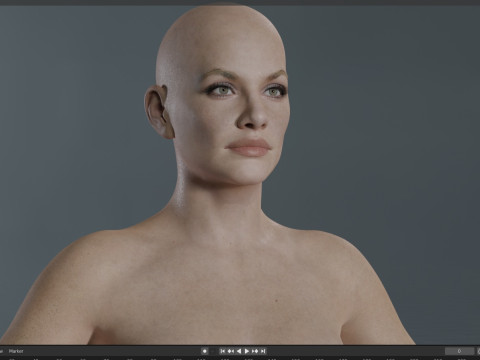 Evangeline lilly Modèle 3D