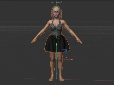 Billie Eilish V2 3D Model