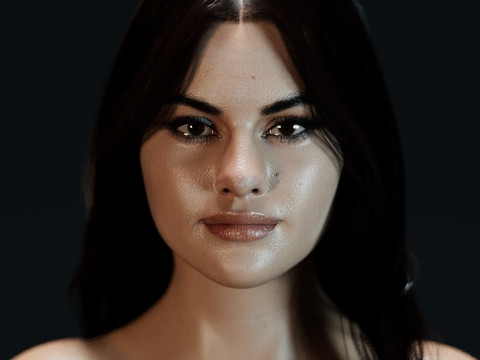 Selena Gomez 3D Модель