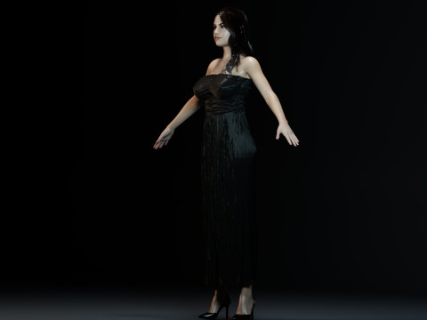 Selena Gomez 3Dモデル