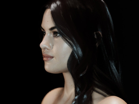 Selena Gomez 3Dモデル