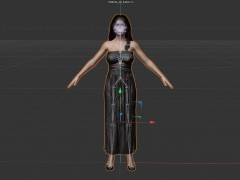 Selena Gomez 3Dモデル