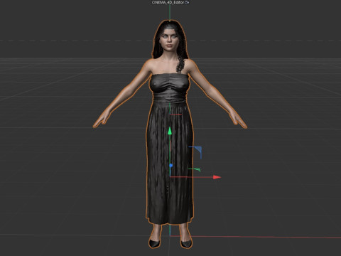 Selena Gomez 3Dモデル