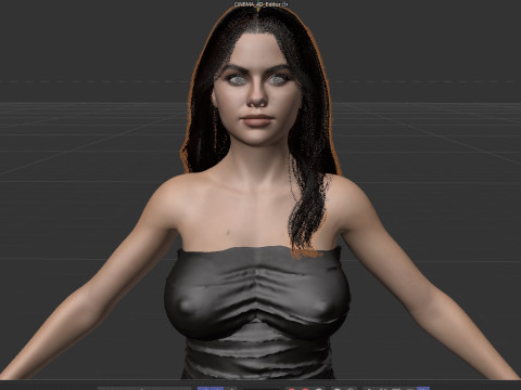 Selena Gomez 3Dモデル