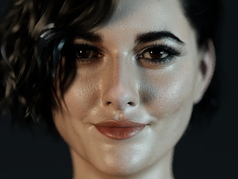 Mary Elizabeth Winstead V2 3D 모델