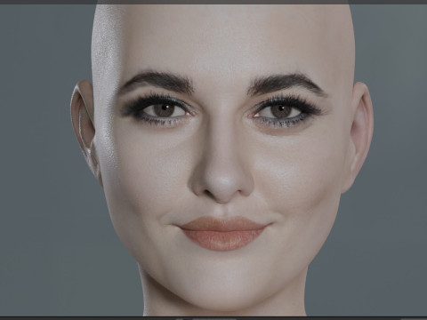 Mary Elizabeth Winstead V2 3D 모델