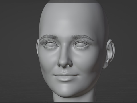 Mary Elizabeth Winstead V2 3D 모델