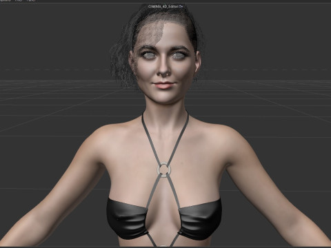 Mary Elizabeth Winstead V2 3D 모델